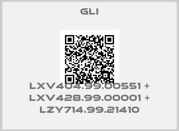 Gli- LXV404.99.00551 + LXV428.99.00001 + LZY714.99.21410
