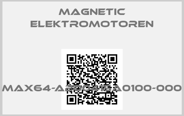 Magnetic Elektromotoren-MAX64-A200415A0100-000