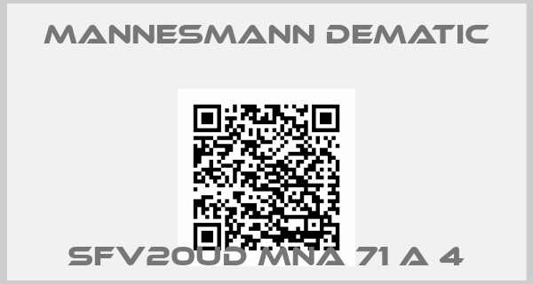 Mannesmann Dematic-SFV20UD MNA 71 A 4
