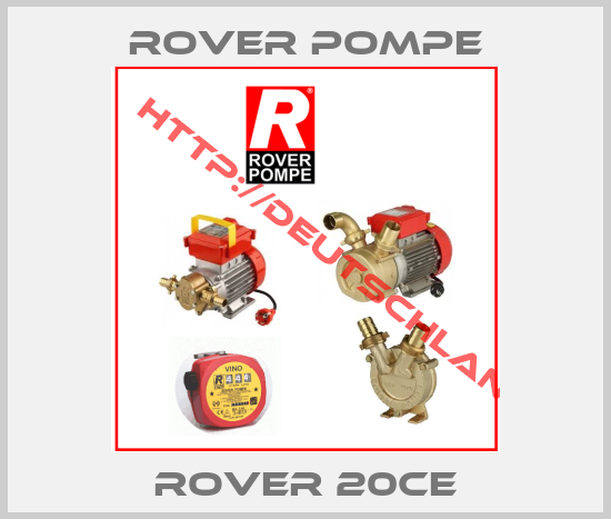 Rover Pompe-Rover 20CE