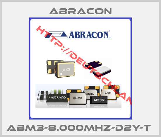 Abracon-ABM3-8.000MHZ-D2Y-T 