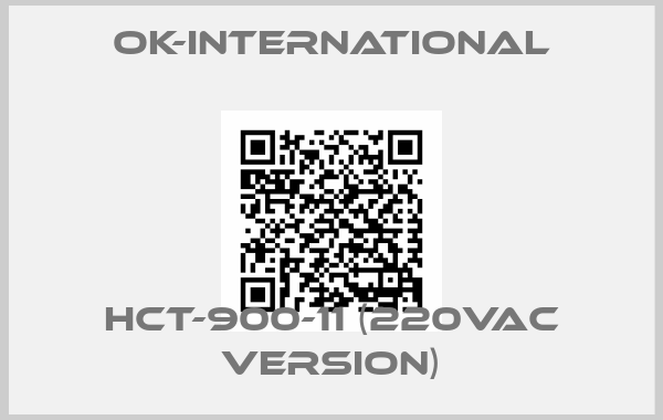 ok-international-HCT-900-11 (220VAC version)
