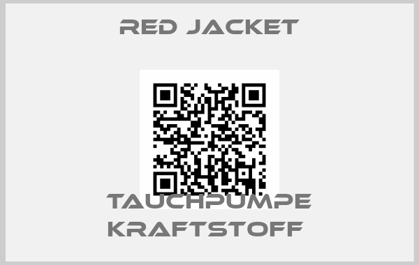 Red Jacket-TAUCHPUMPE KRAFTSTOFF 