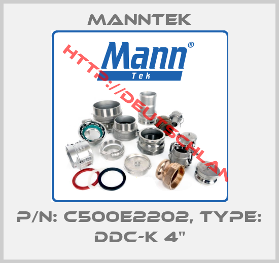 MANNTEK-P/N: C500E2202, Type: DDC-K 4"