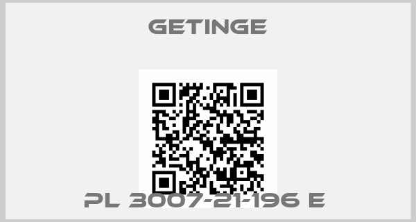 Getinge-PL 3007-21-196 E 