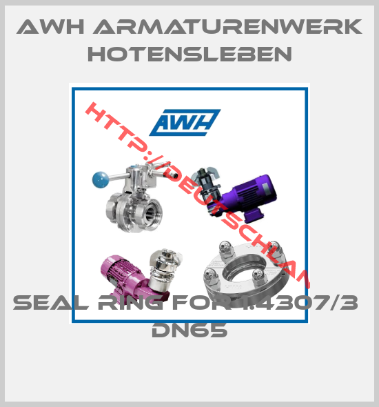 AWH Armaturenwerk Hotensleben-Seal Ring for 1.4307/3  DN65