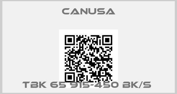 CANUSA-TBK 65 915-450 BK/S 