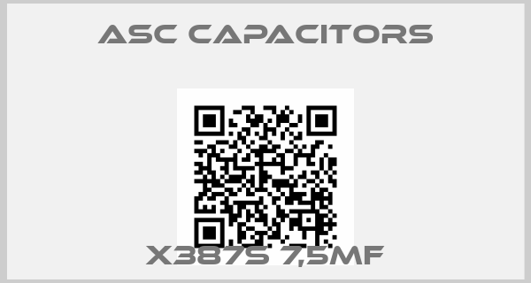ASC Capacitors-X387S 7,5MF