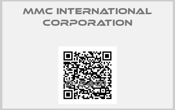 MMC International Corporation-D-2401 