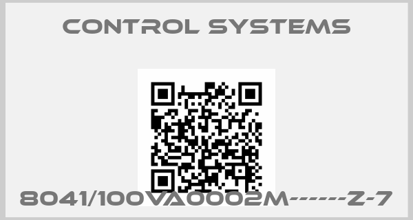 Control systems-8041/100VA0002M------Z-7