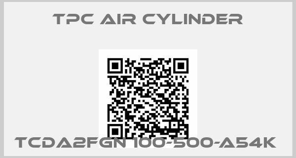 TPC AIR CYLINDER-TCDA2FGN 100-500-A54K 