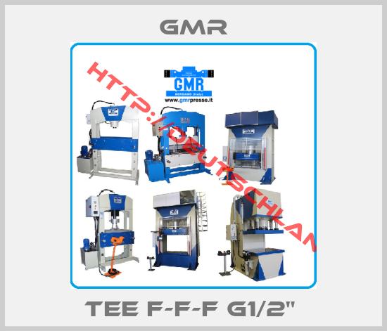 Gmr-TEE F-F-F G1/2" 