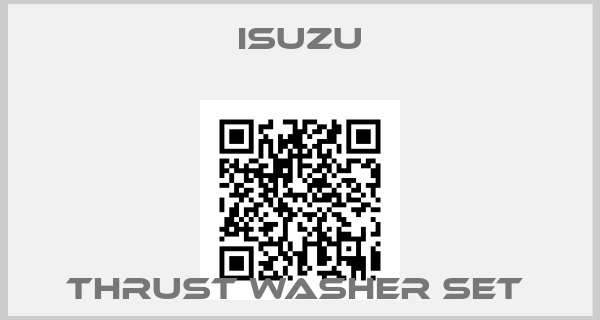 Isuzu-THRUST WASHER SET 