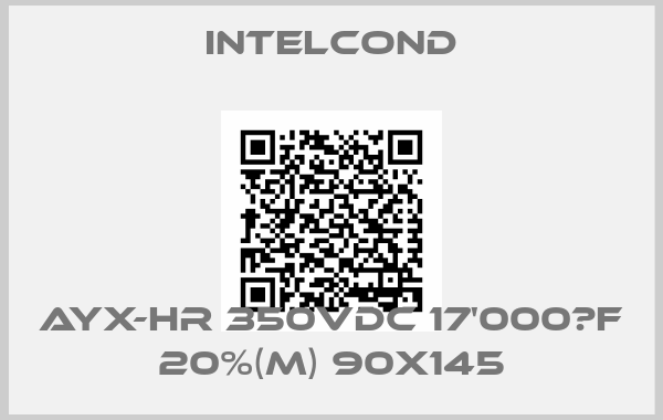 Intelcond-AYX-HR 350Vdc 17'000µF 20%(M) 90x145