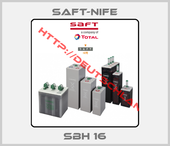 SAFT-NIFE-SBH 16