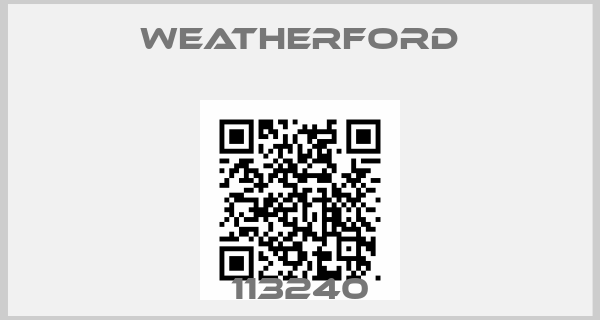 WEATHERFORD-113240