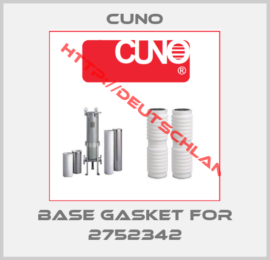 Cuno-base gasket for 2752342