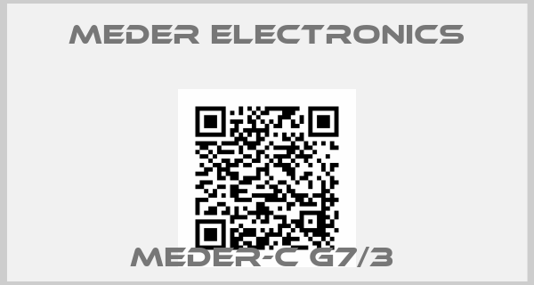 Meder Electronics- MEDER-C G7/3 