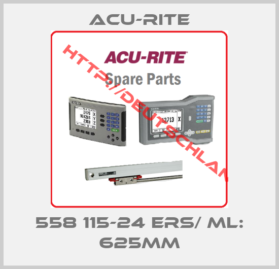 Acu-rite-558 115-24 ERS/ ML: 625mm