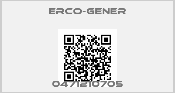 ERCO-GENER-0471210705