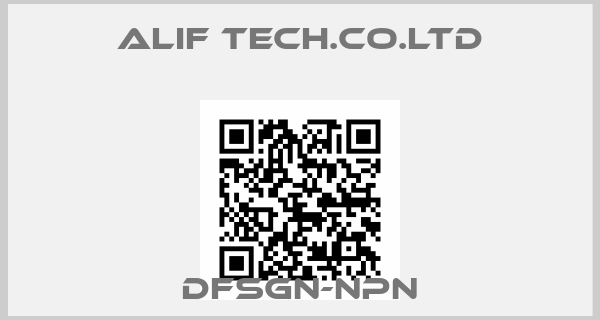 ALIF TECH.CO.LTD-DFSGN-NPN
