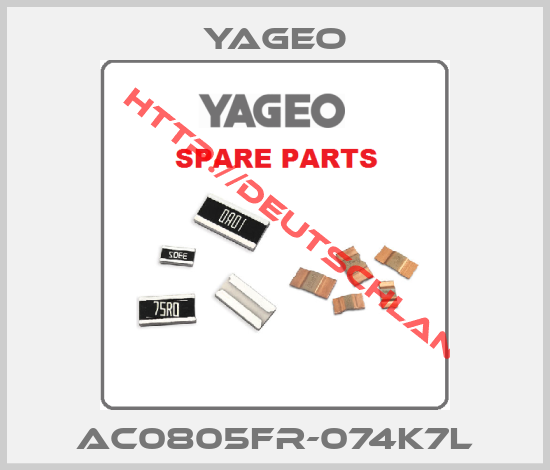 Yageo-AC0805FR-074K7L