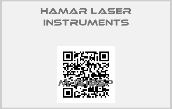 Hamar Laser instruments-M-1519SP