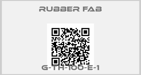 Rubber Fab-G-TH-100-E-1