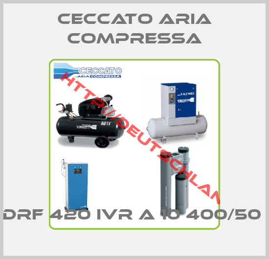 CECCATO ARIA COMPRESSA- DRF 420 IVR A 10 400/50 