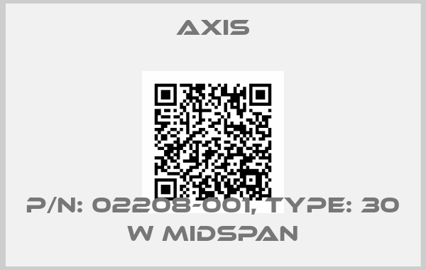 Axis-P/N: 02208-001, Type: 30 W MIDSPAN