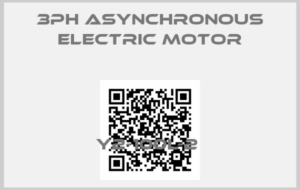 3PH Asynchronous Electric Motor-Y2-100L-2 