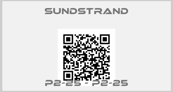 SUNDSTRAND-P2-25 - P2-25