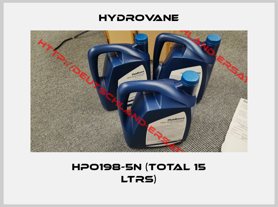 Hydrovane-HPO198-5N (Total 15 ltrs)