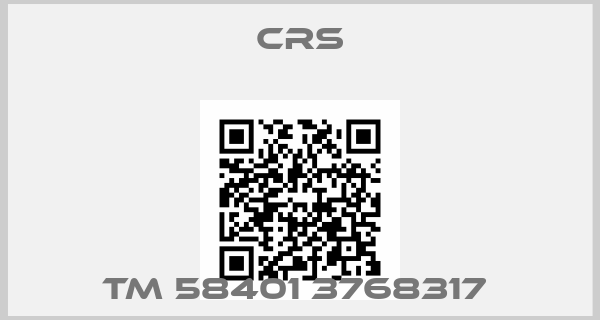 CRS-TM 58401 3768317 