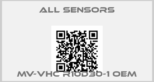 All Sensors-MV-VHC R10D30-1 OEM
