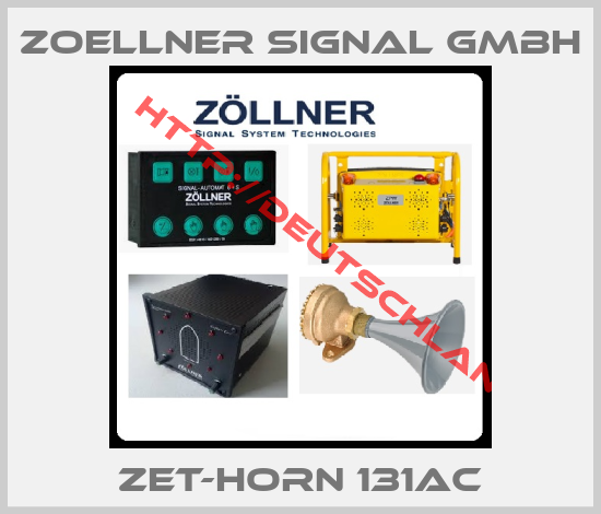 ZOELLNER SIGNAL GMBH-ZET-Horn 131AC