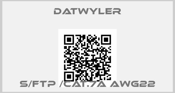 Datwyler-S/FTP /Cat.7A AWG22