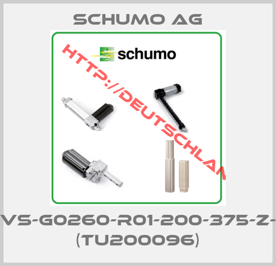 Schumo AG-GVS-G0260-R01-200-375-Z-N (TU200096)