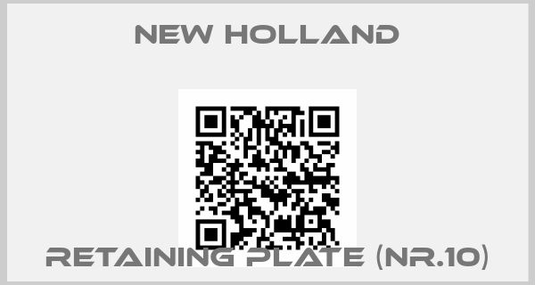 new holland-Retaining plate (Nr.10)
