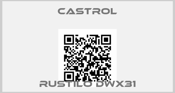 Castrol-RUSTILO DWX31