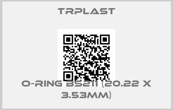 TRPlast-O-Ring BS211 (20.22 x 3.53mm)