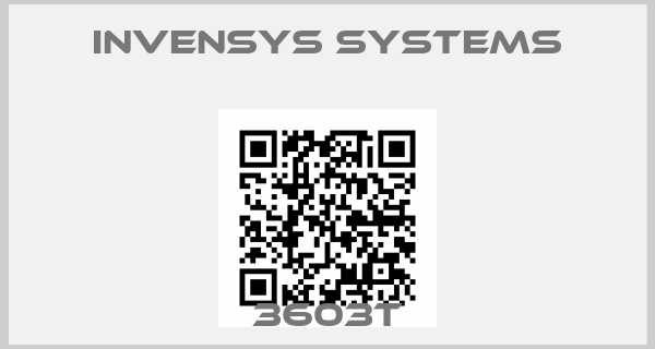 invensys Systems-3603T