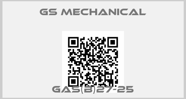 GS Mechanical-GAS(B)27-25