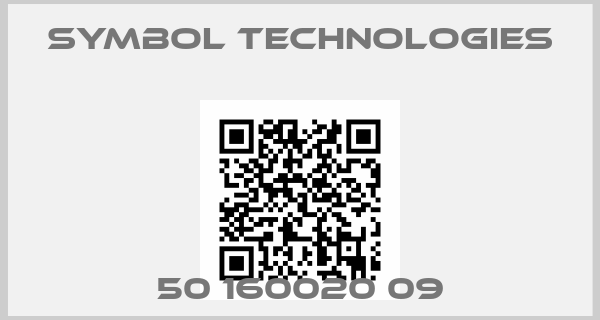 SYMBOL TECHNOLOGIES-50 160020 09