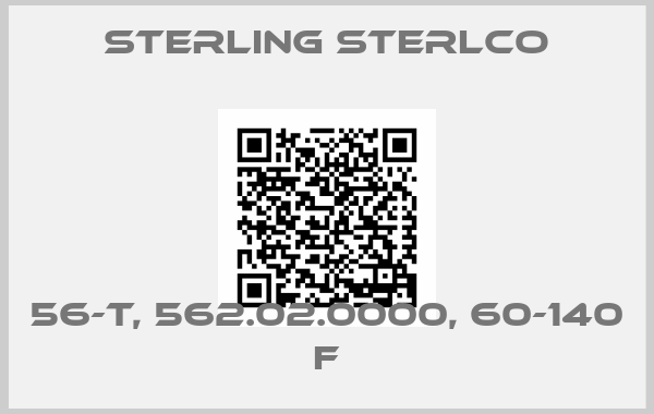 Sterling Sterlco-56-T, 562.02.0000, 60-140 F