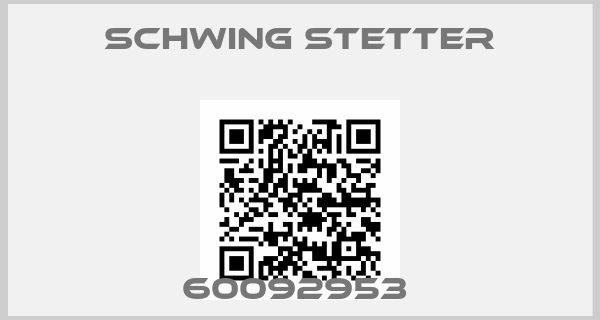 Schwing Stetter-60092953 