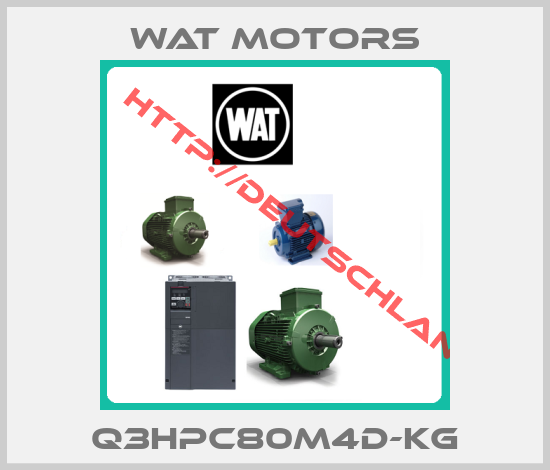 Wat Motors-Q3HPC80M4D-KG