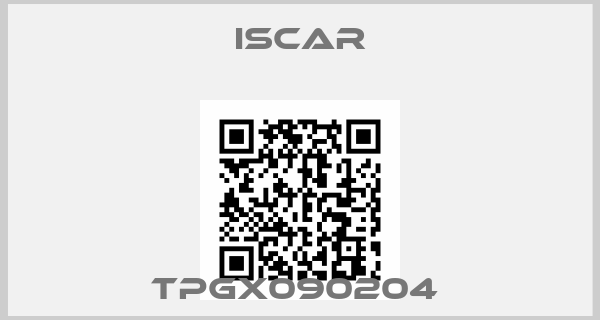 Iscar-TPGX090204 