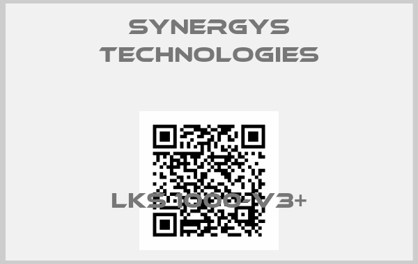 Synergys Technologies- LKS 1000-V3+