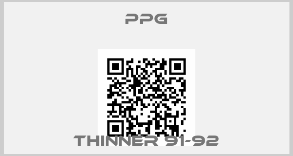 PPG-THINNER 91-92